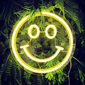 Smiley Face Neon