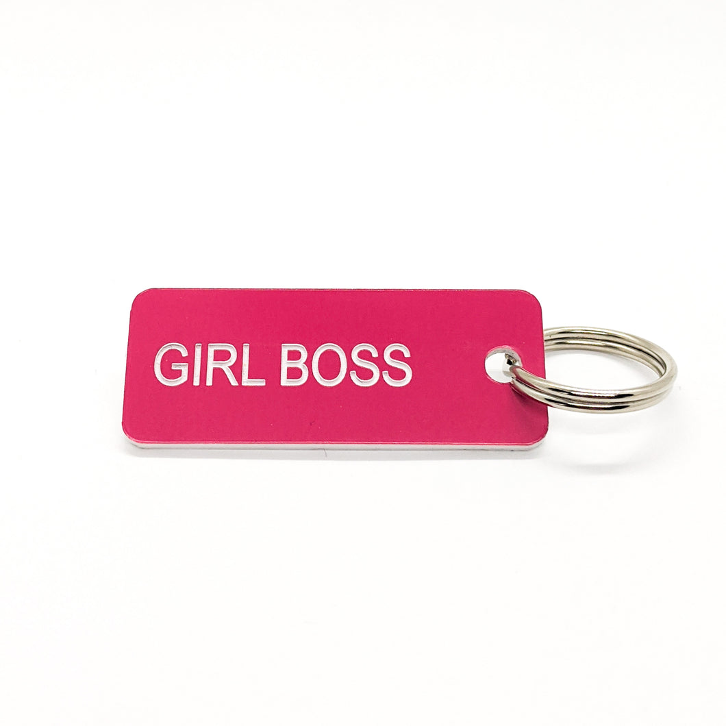 GIRL BOSS • Key Tag