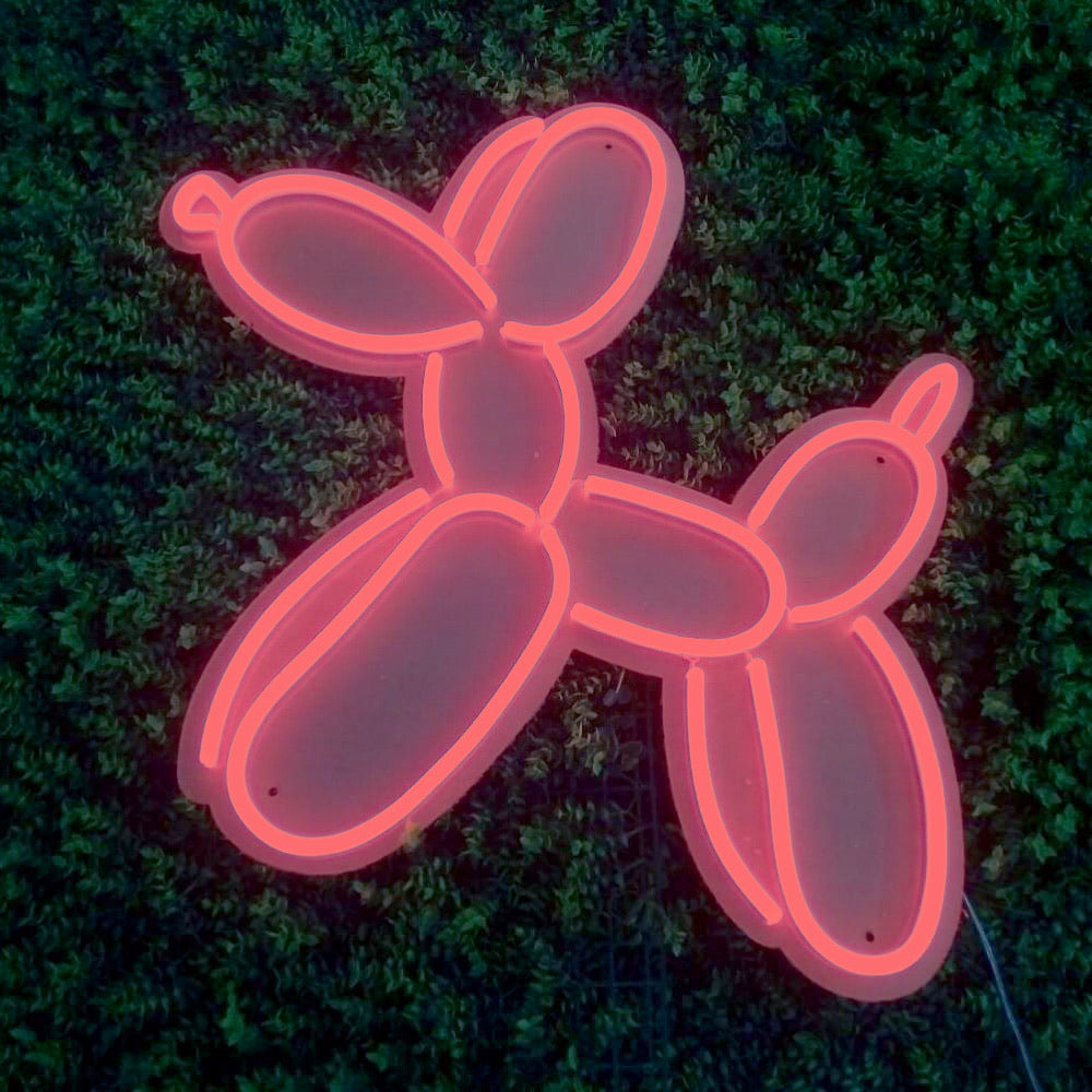 Balloon Dog Neon